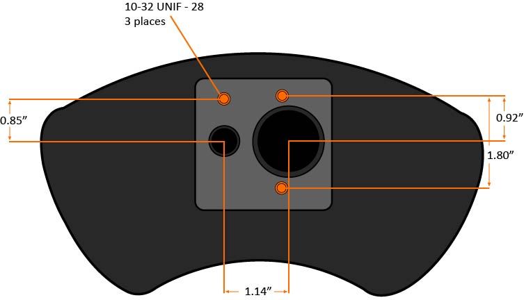 Fleece Molded Plastic Universal 5" Intake Manifold Elbow w/ Sensor Mounting Provisions