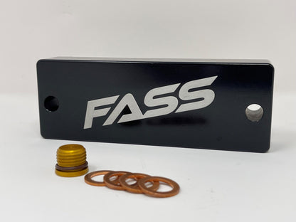 FASS Fuel Systems Factory Fuel Filter Housing Delete for 2010-2018 6.7L Cummins (CFHD-1001K)