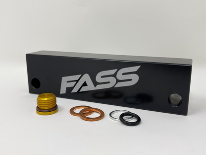 FASS Fuel Systems Factory Fuel Filter Housing Delete for 2019+ 6.7L Cummins (CFHD-1003K)