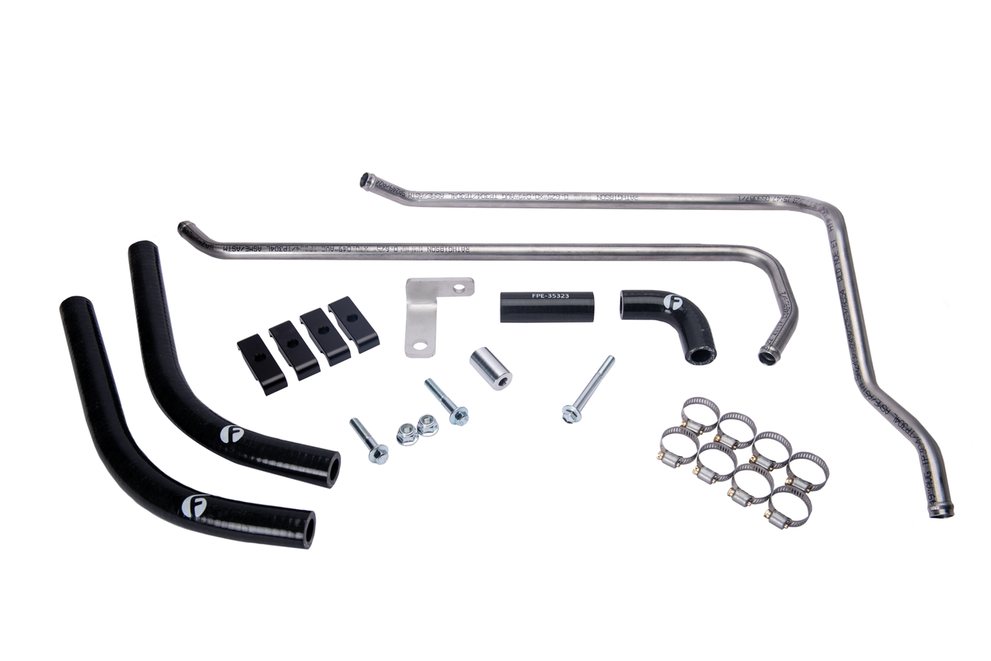 Fleece Replacement Heater Core Line Kit For 1989-1998 12V Cummins