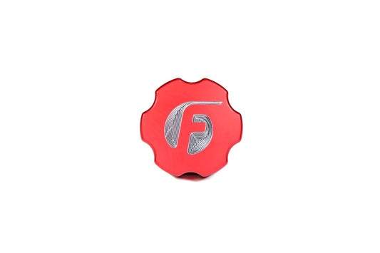 Fleece 2003-2018 Cummins Billet Oil Cap Cover (Red)